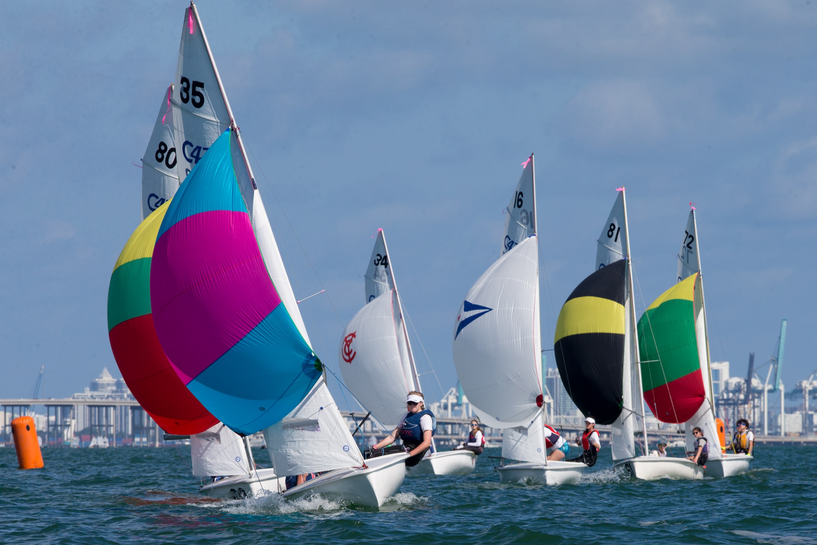 coral reef yacht club regatta